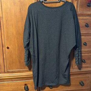 Women's Funky Gray Dress, Squasht by Les, large